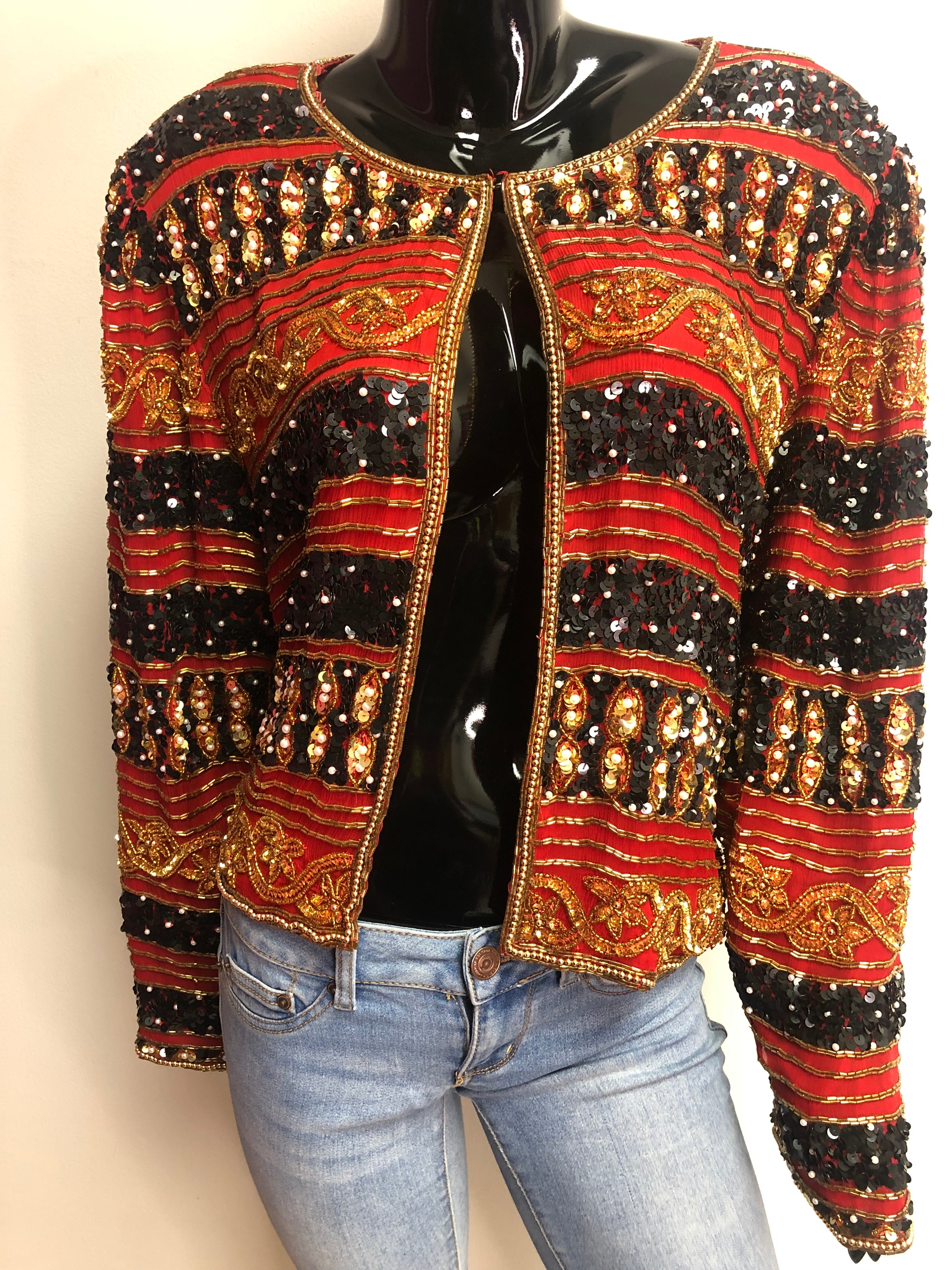 Vintage shop sequin jacket